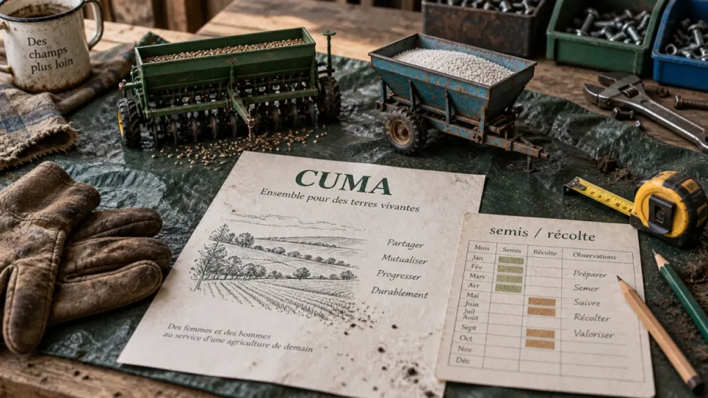 CUMA définition : mutualiser le matériel agricole