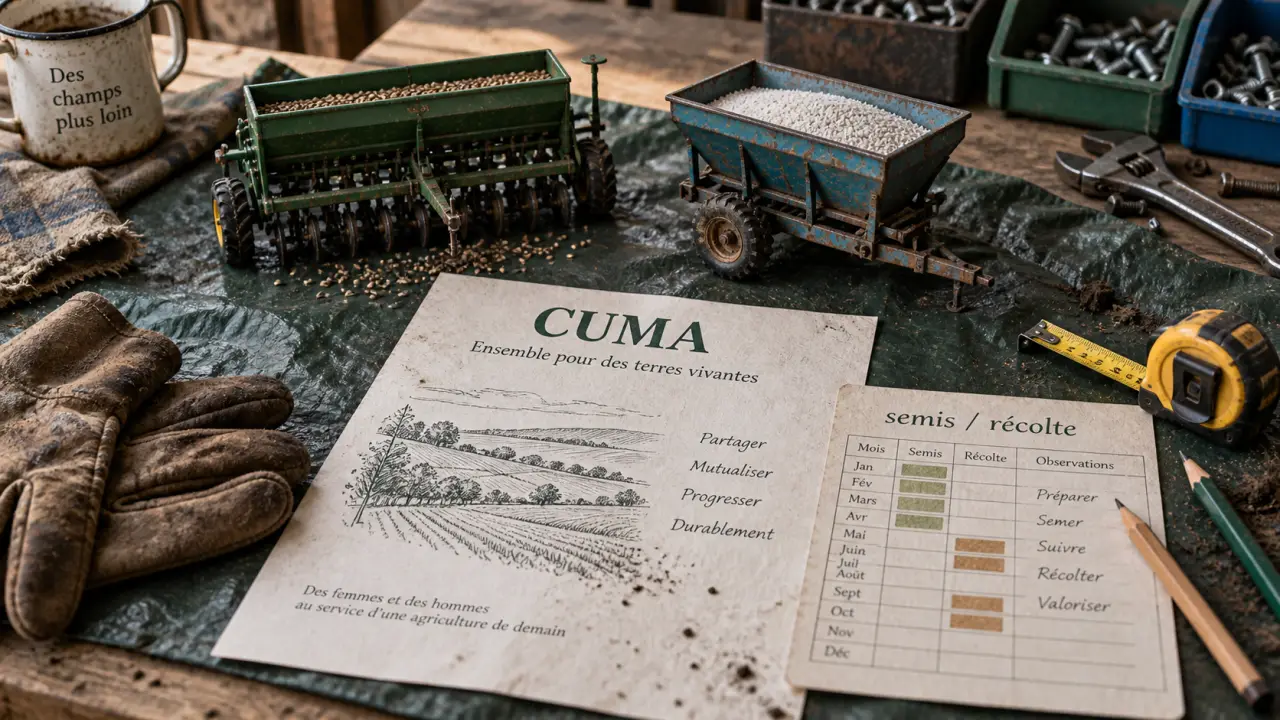 CUMA définition : mutualiser le matériel agricole