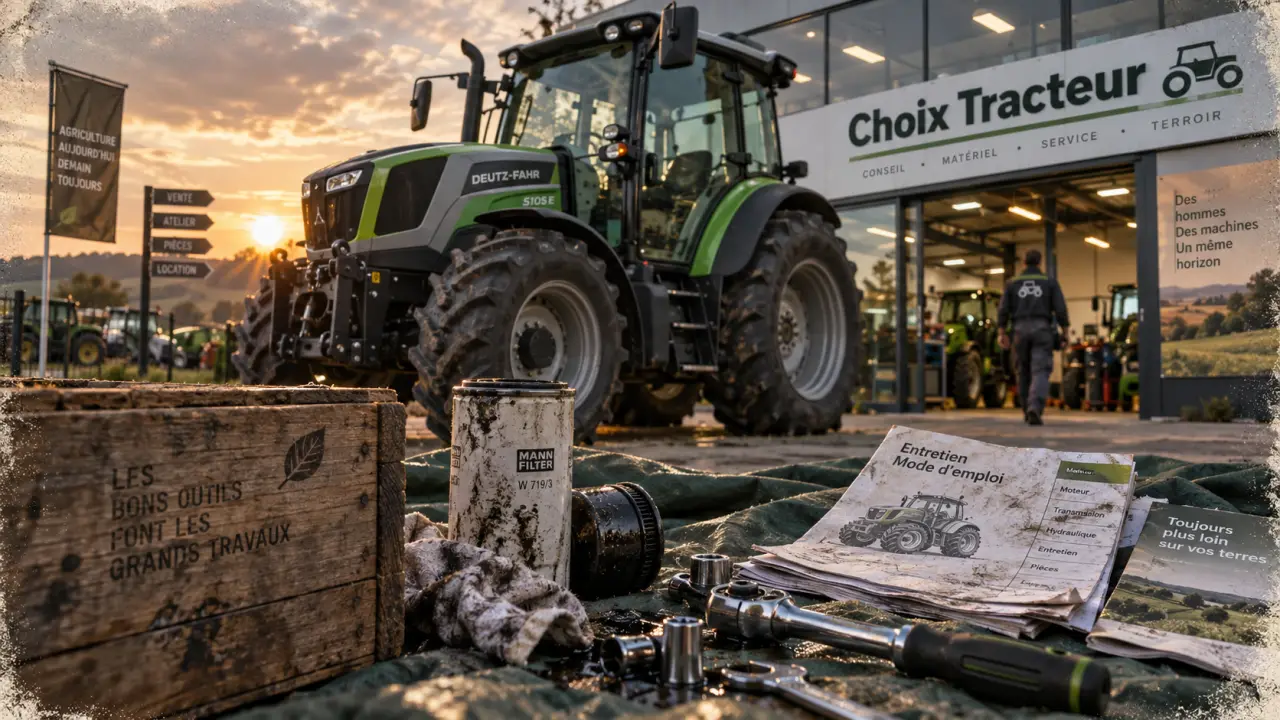 Marque tracteur : choix selon usage, SAV et puissance utile