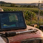 Smart farming : tablette et sonde de sol pour décisions basées sur données