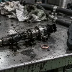 Symptômes injecteur HS : injecteur diesel démonté et code P0201