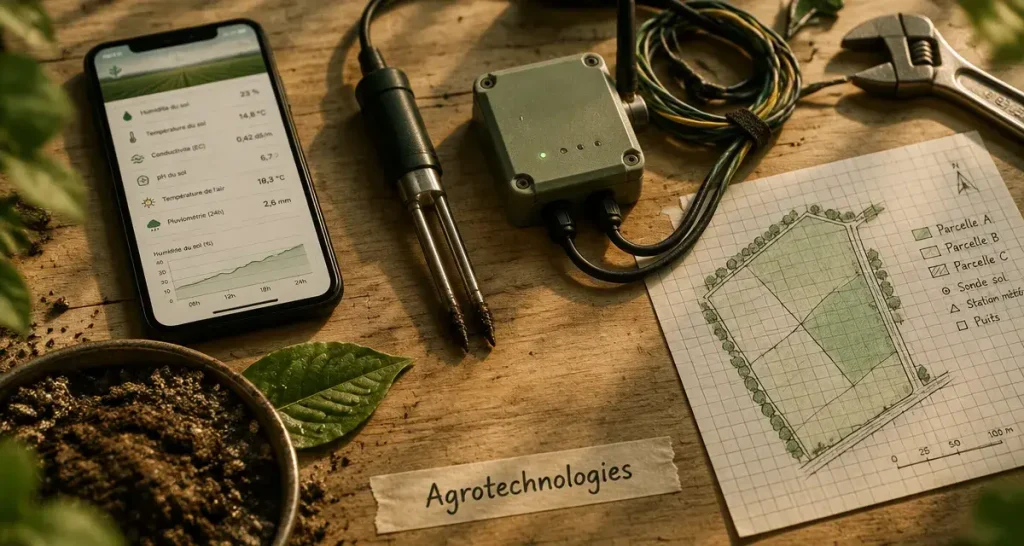 Les agrotechnologies relient agronomie et technologie, de la parcelle aux métiers